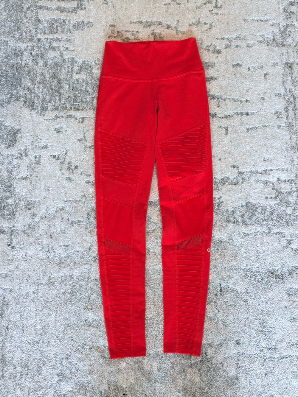 ALO Yoga Bright Red Seamless Active Top
